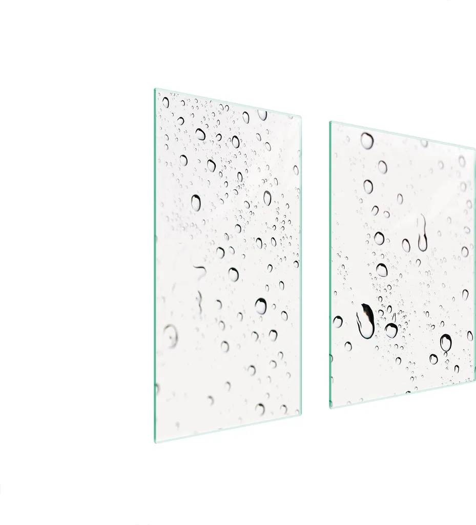 Decorwelt Piastre Di Copertura Per Fornelli, 2 X 30 X 52 Cm, 2 Pezzi
