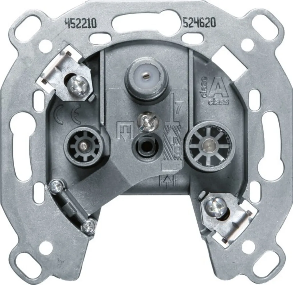 Prise multimédia triple pour antenne TV Satellite et Radio FM 452210
