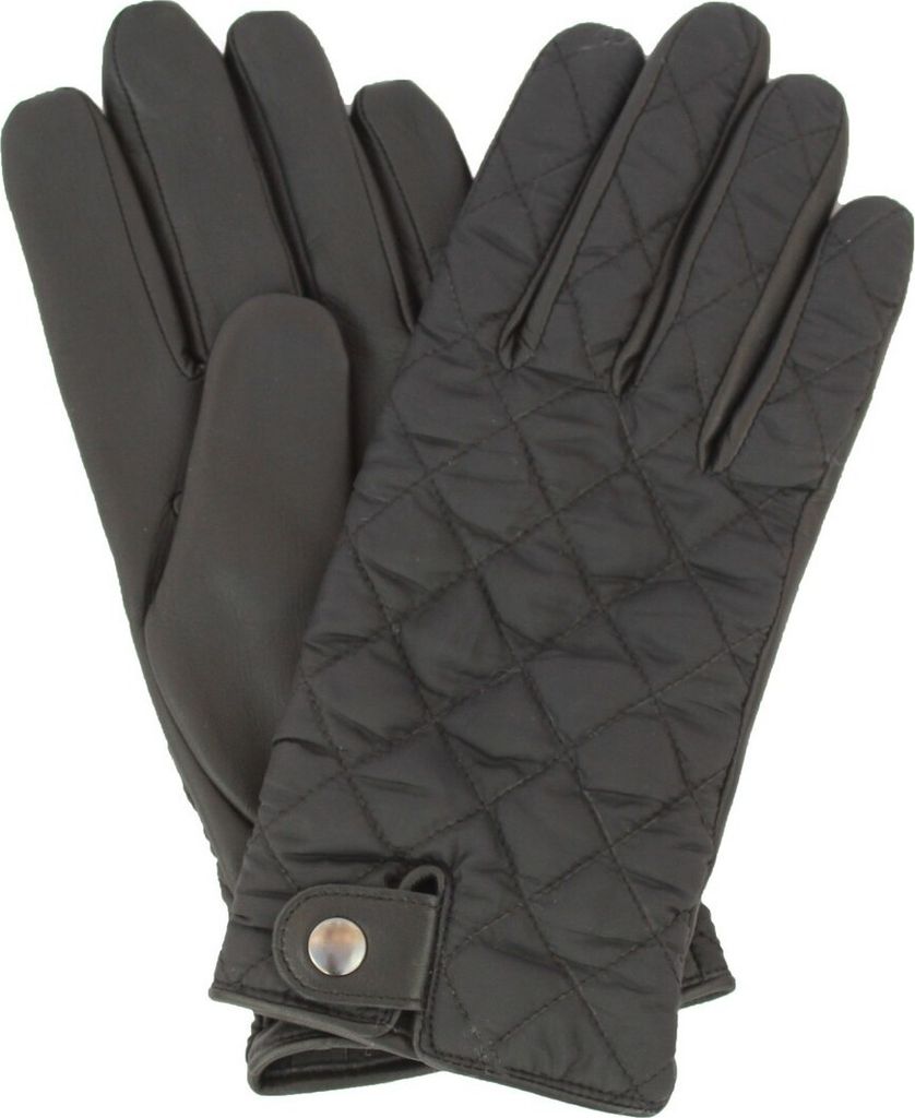 Eastern Counties Leather Herren Stepp Handschuhe EL340 (L/XL) (Schwarz)