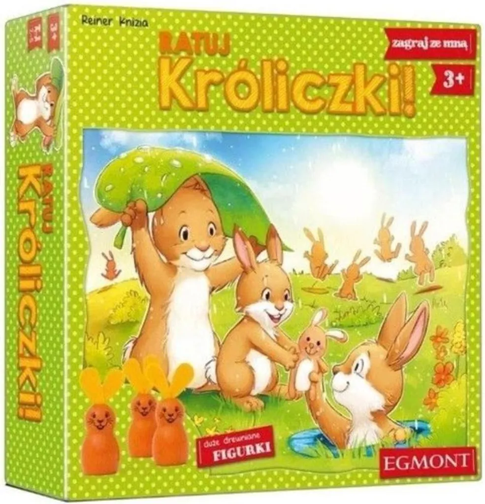 Jeu de société Sauvez les lapins Egmont : Un jeu d'éveil pour petits