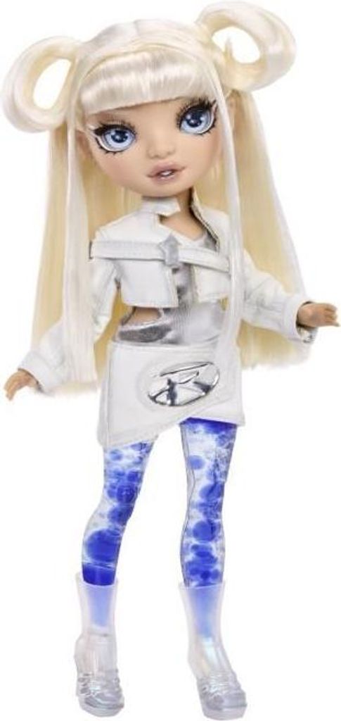 Puppe Rainbow High Sparkle & Shine, Blanche, 27cm Puppe, Glitzerbeine