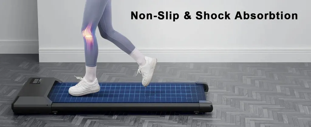 Walking Pad BA06 Tapis de course de bureau 1,5 HP Bluetooth Noir - 10