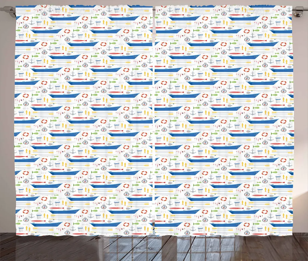 ABAKUHAUS Tenda Rustica Pesca Cartoon 280x175 | Arredo Casa Mare
