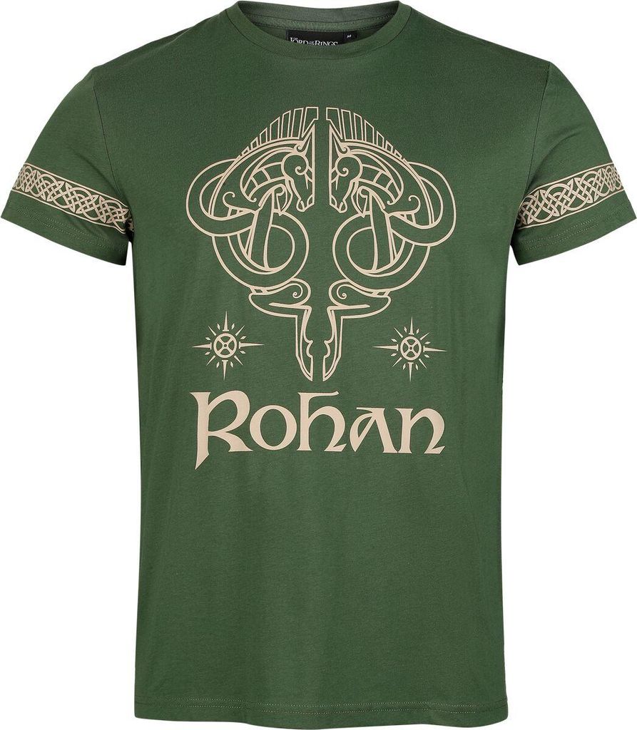 Der Herr der Ringe T-Shirt Herren Rohan multicolor M