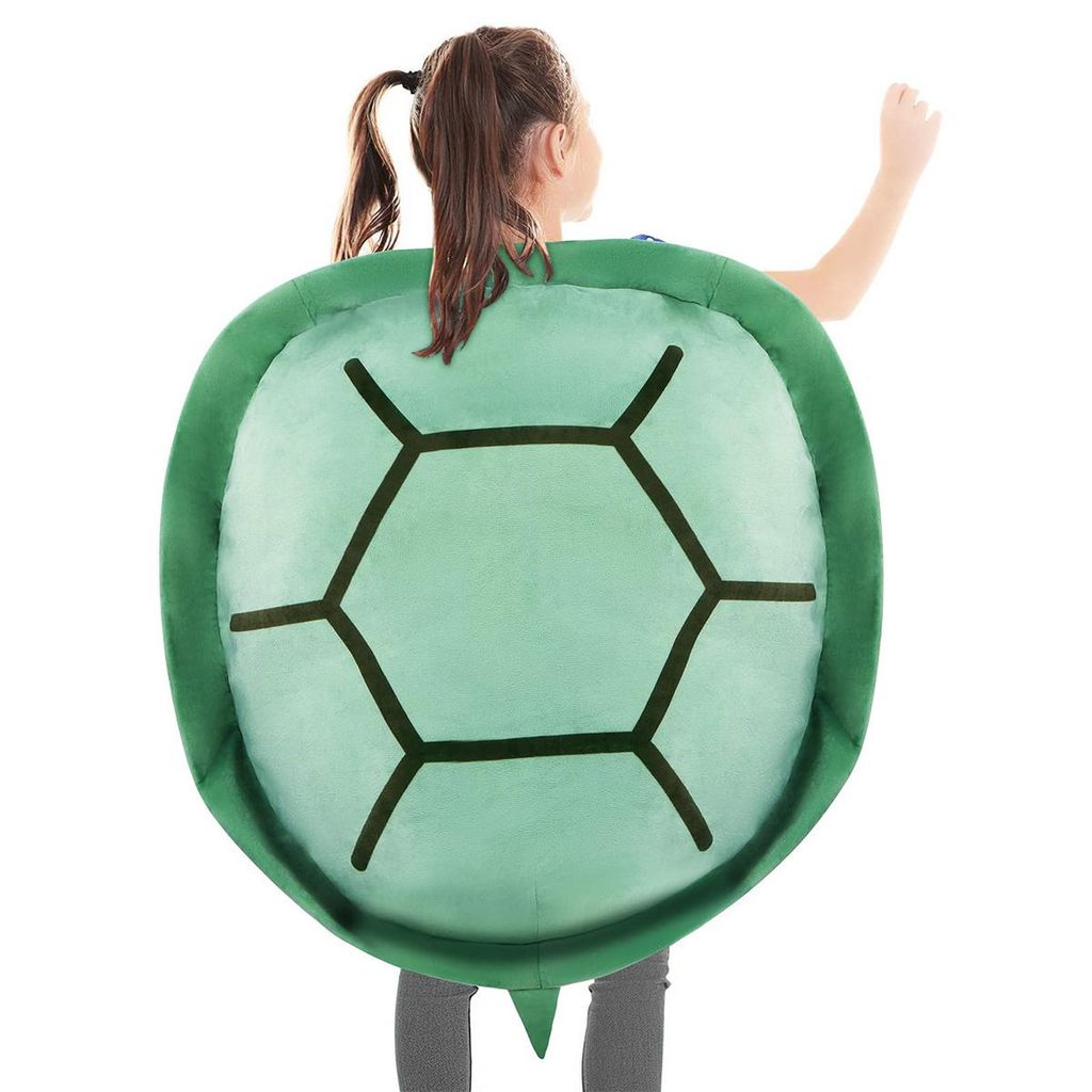 XL Plüsch-Schildkröte 100 cm – Superweiches Kuschelkissen, Bodenkissen & Geschenk für Kinder & Erwachsene