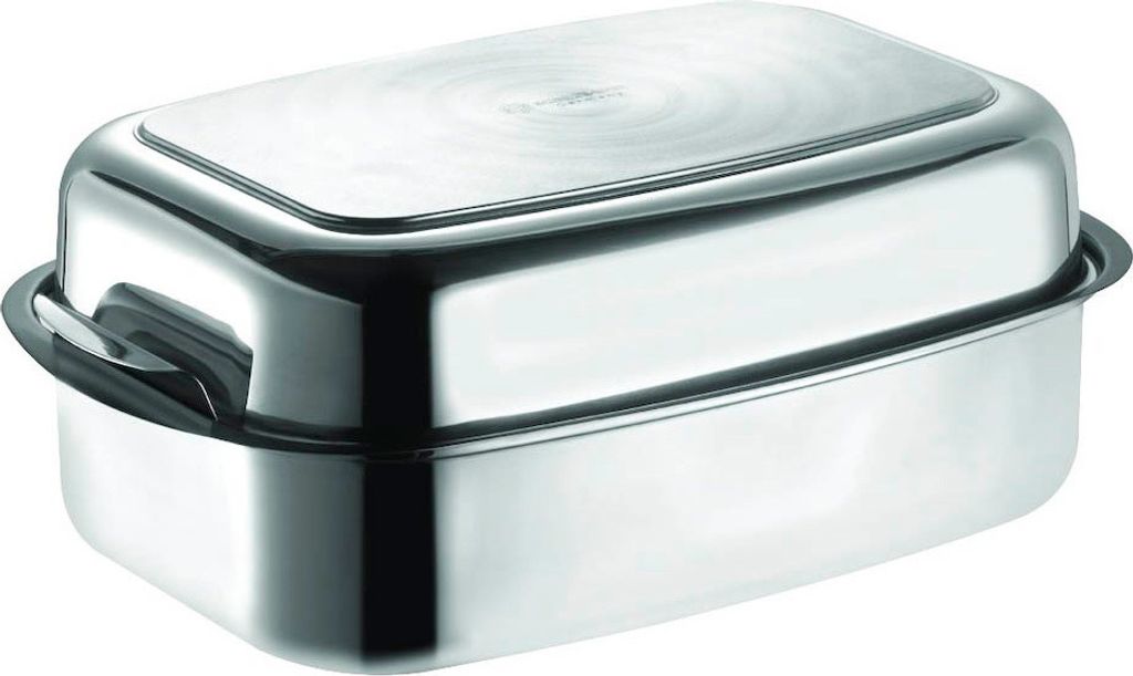 Schulte-Ufer Allzweck-Bräter Easy, Multibräter, Edelstahl 18/10, 36 cm, 6 L, 67061-36