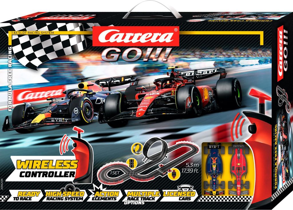 Carrera GO!!! Formula Free Racing [WIRELESS], Rennbahn Produktbild 