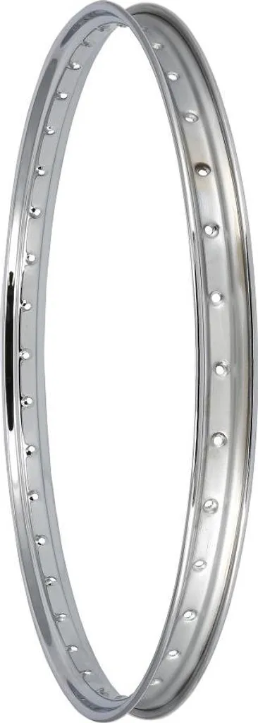 Remplacement jante Simson SR1 rouillée 1,35 x 22 chrome sans lettrage