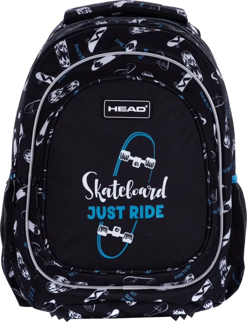 Sac à dos scolaire Head Skateboard AB330 à 3 compartiments spacieux