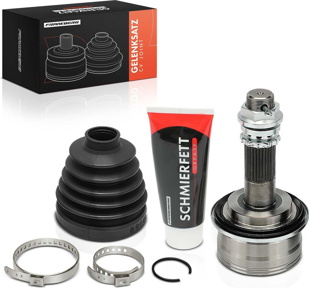 Frankberg 1x Antriebswelle Gelenksatz Vorderachse für Toyota 4 Runner N18 Land Cruiser 90 J9