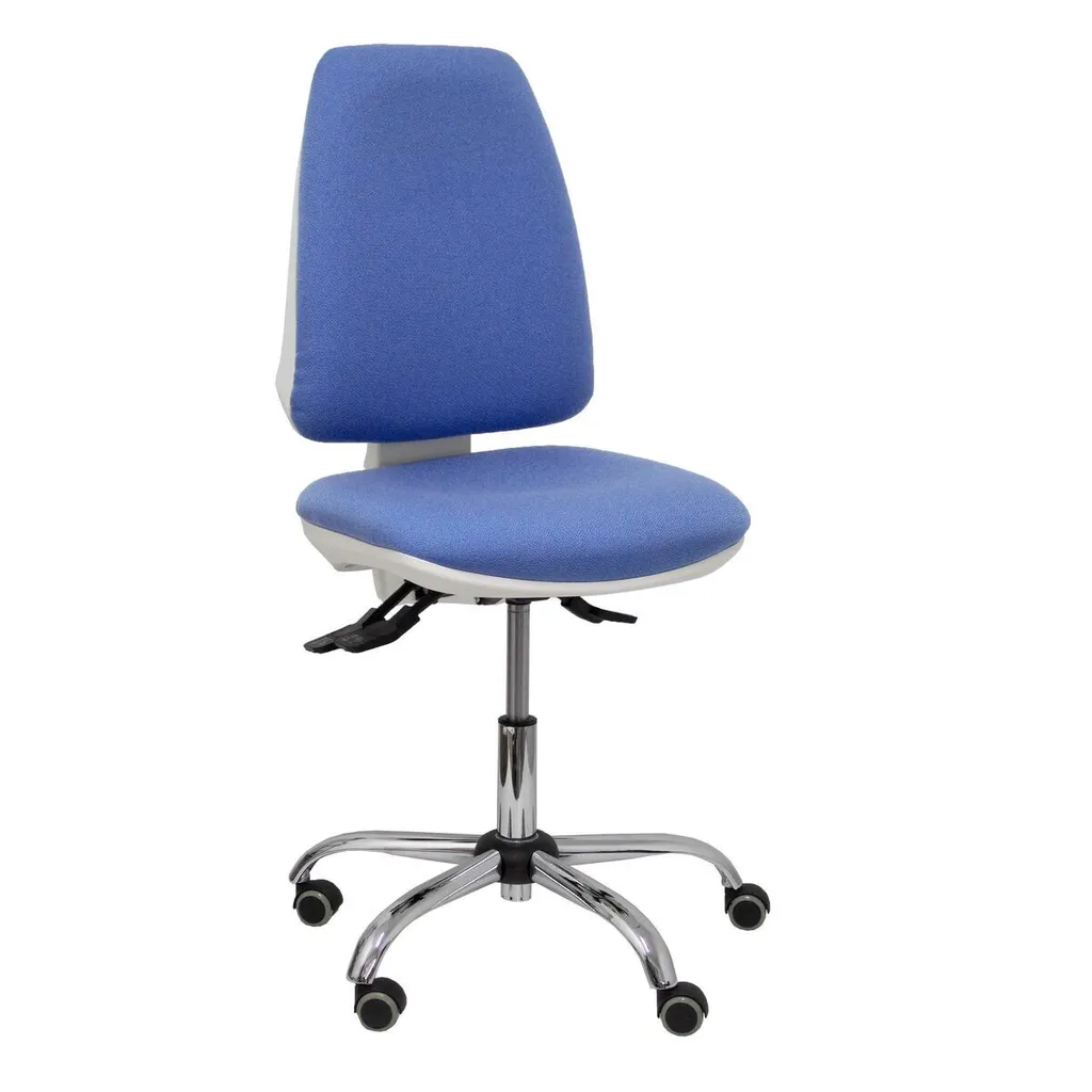 Chaise de bureau bleue P&C 261CRRP idéale pour télétravail et étude