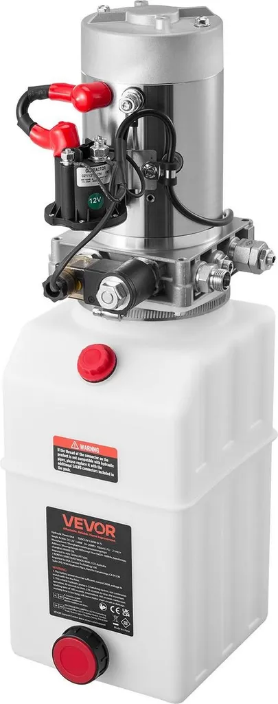 Kit pompe hydraulique 12V pour réparer ou motoriser votre benne 7L