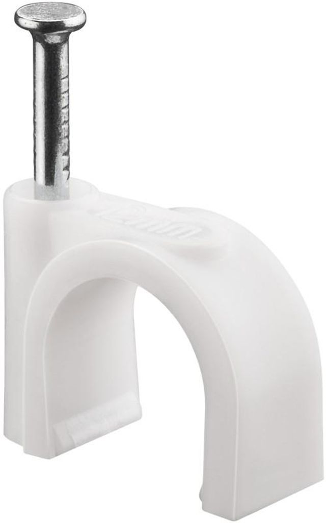 goobay Kabelschelle weiß 12 mm (100 Stück) Productafbeelding 