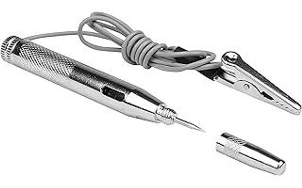 EUFAB 16491 Spannungsprüfer Autoelektrik-Prüflampe, Schwarz