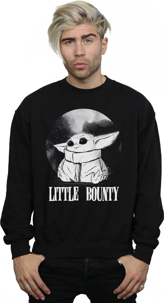Star Wars - "The Mandalorian Little Bounty" Sweatshirt für Herren BI46479 (4XL) (Schwarz)