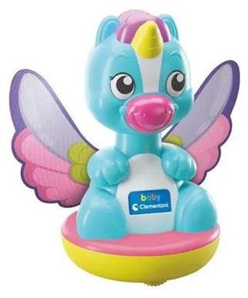 Einhorn Blue drehbare Figur Clementoni