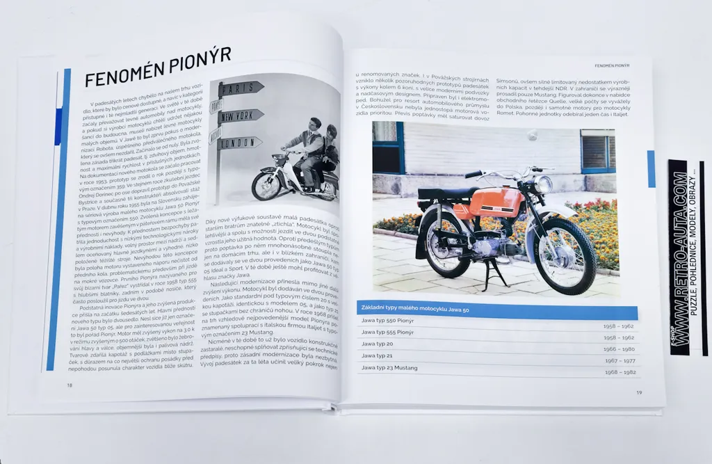 Documentation Pionýr Babetta : Archives visuelles et brochures rares