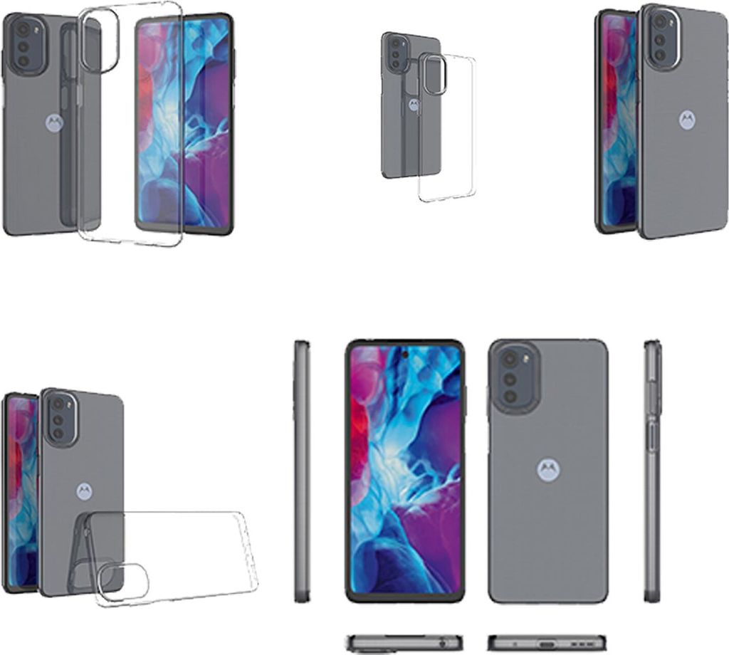 Für Motorola Moto E32 TPU Silikon Schutz Handy Tasche Etuis Hülle Case Cover Neu