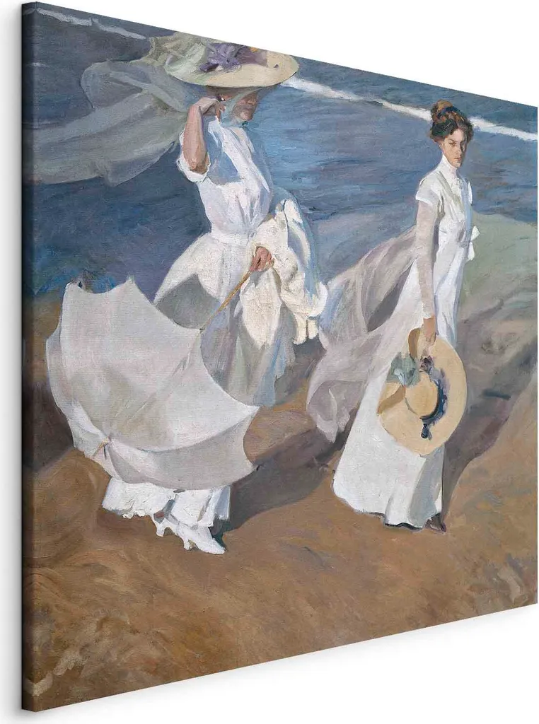 Stampa su Tela Sorolla 60x60 - Decorazione Parete Moderna Mare
