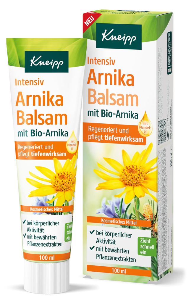 Kneipp Intenzivní balzám s arnikou pro namáhané svaly 100ml Obrázek produktu 
