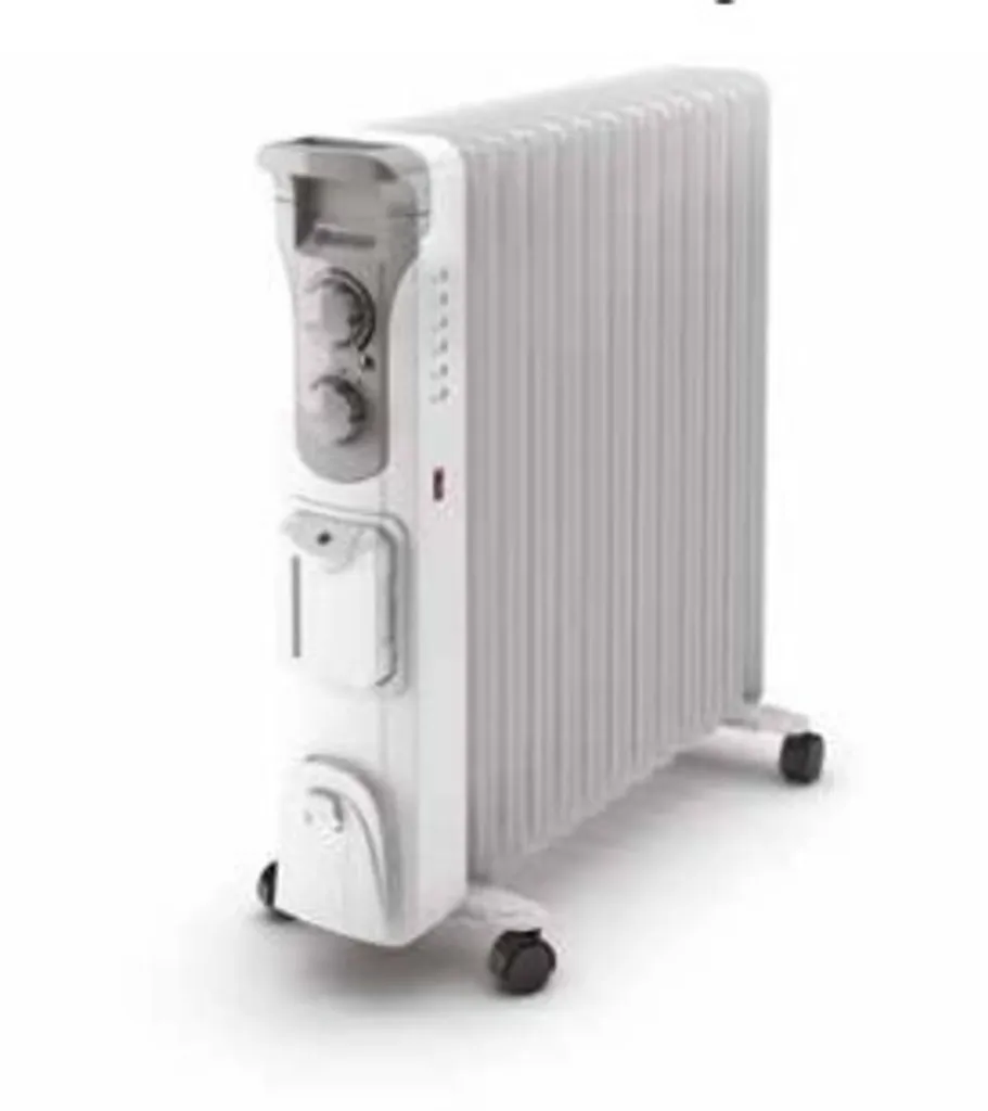 Radiateur bain d'huile pour chambre et salon avec humidificateur