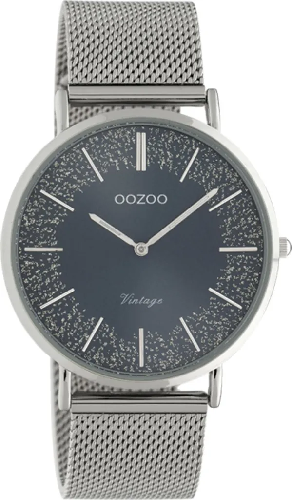 OOZOO C20134 Orologio Donna Vintage Argento Acciaio Inossidabile