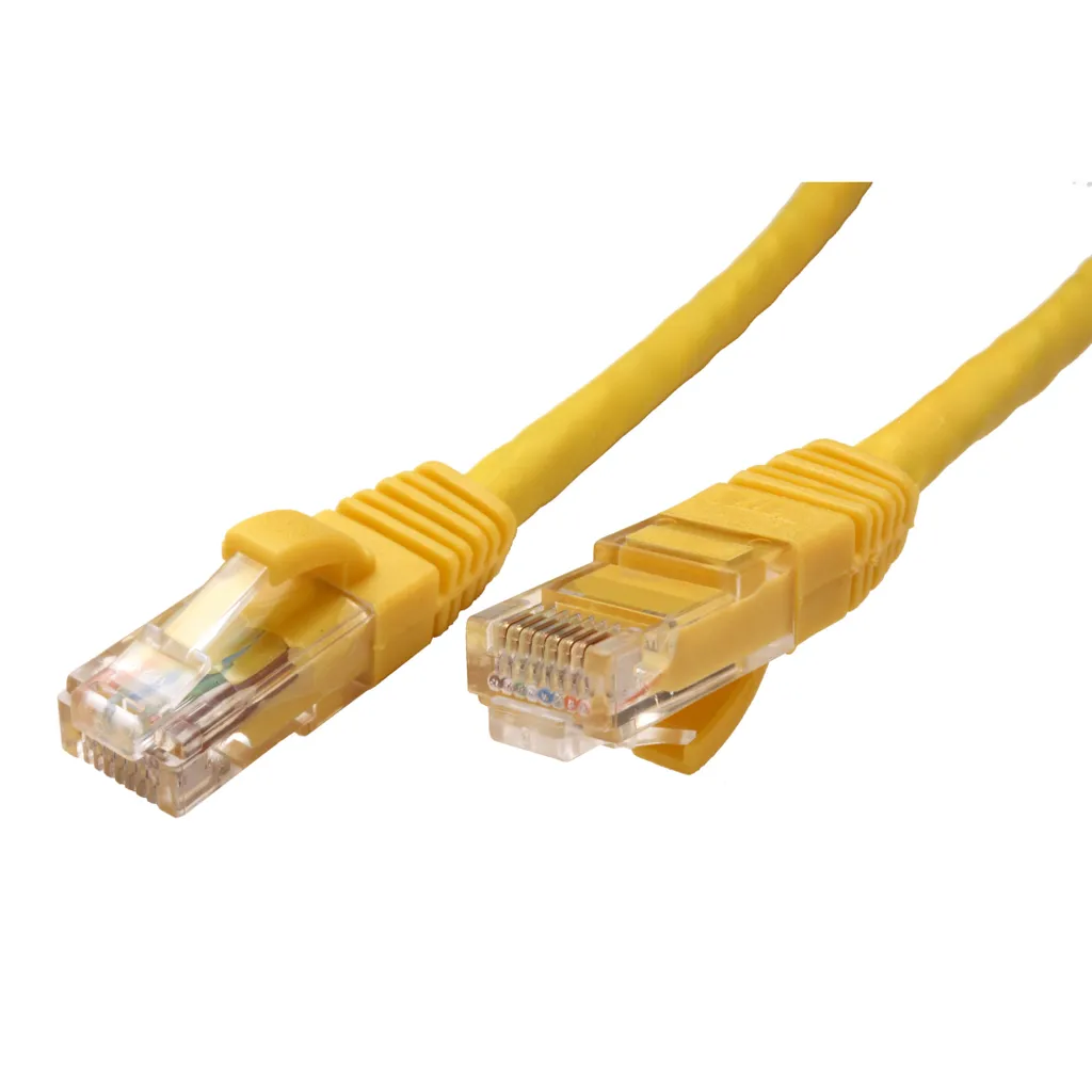 Cavo Ethernet 1m Giallo VALUE 21.99.1032 | Cat6 UTP LSOH Professionale