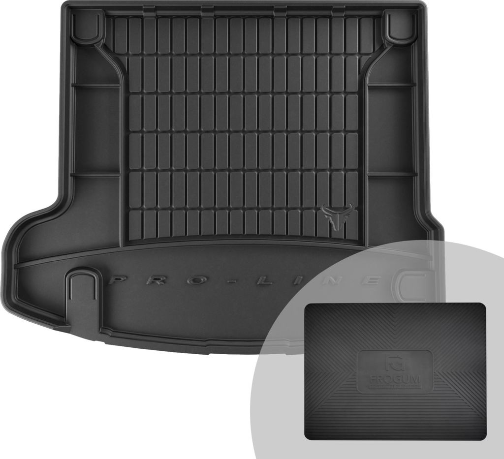 FROGUM ProLine 3D Gummimatte Exklusive Auto Kofferraummatte Kofferraumwanne für Jaguar F-Pace 2016-2020