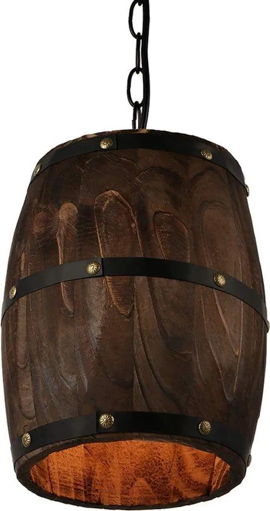 Lampe de table bouteille de vin et bois, luminaire artisanal de bistrot