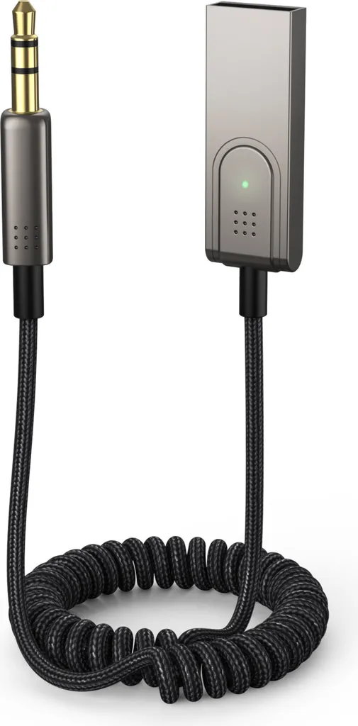INF Cavo Aux Bluetooth per l'auto Grigio