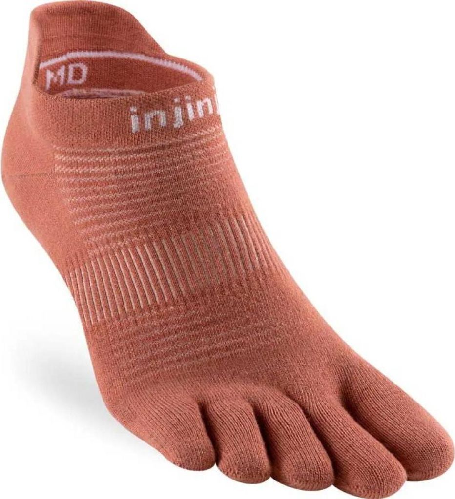 Injinji Run Lightweight Unsichtbare Socken Rot EU 44 1/2-47 Rot EU 44 1/2-47