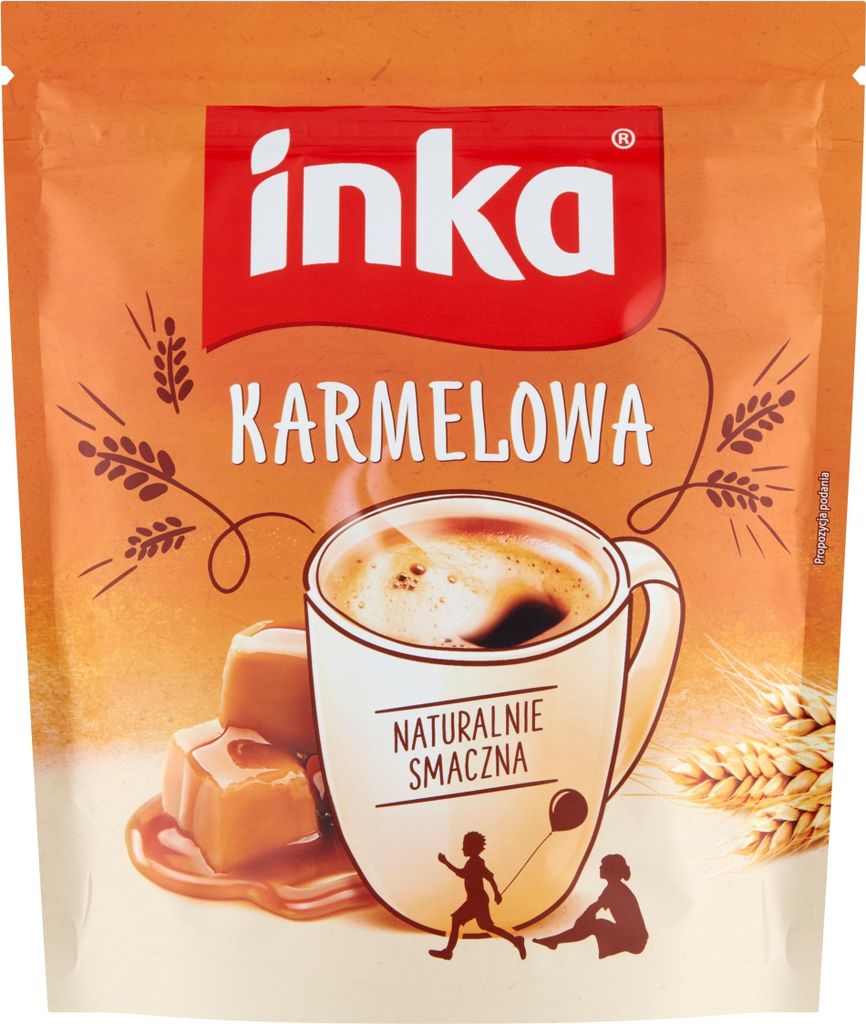 Inka Rozpuszczalna Kawa Zbożowa Z Karmelem 200 G Zdjęcie produktu 