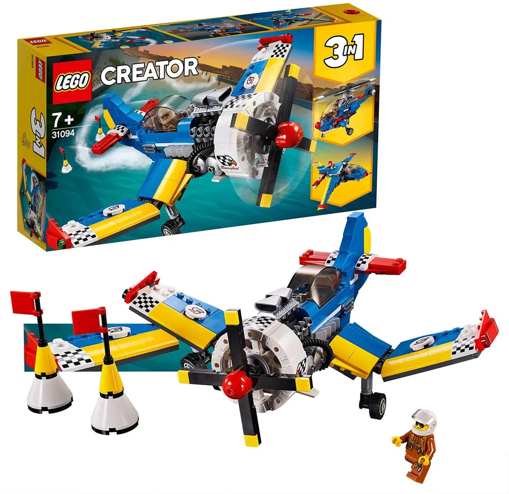 Jouet de Construction Avion de Course LEGO 31094 : Idée Cadeau Enfant
