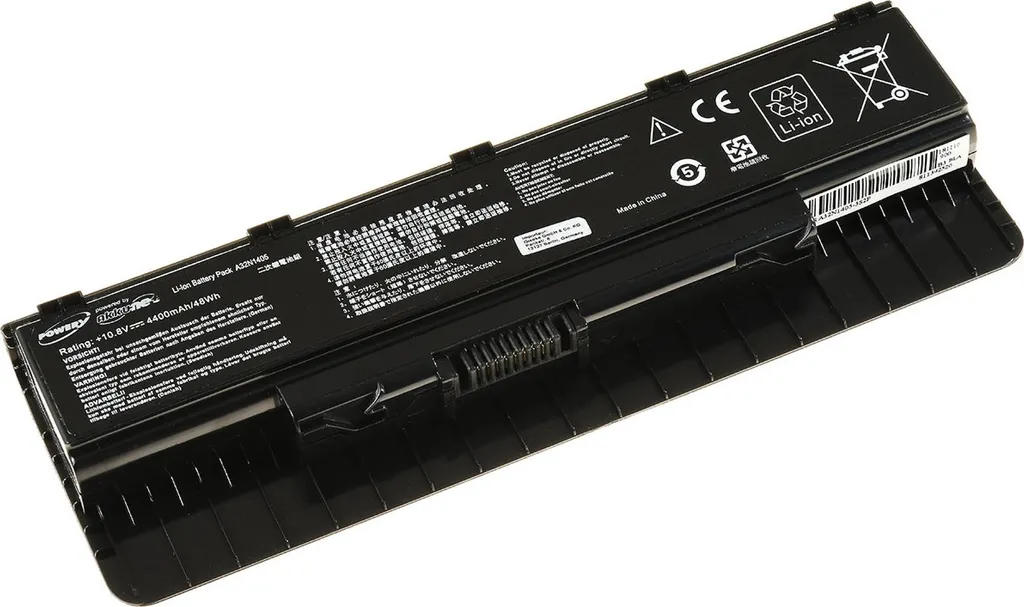 Batterie PC Portable Asus N751J : Batterie de rechange Li-ion 6 cellules