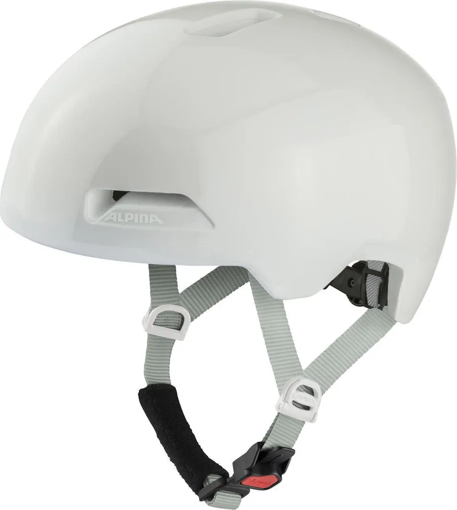 Alpina Haarlem Casque de Protection Blanc Brillant 52 Haute Visibilité