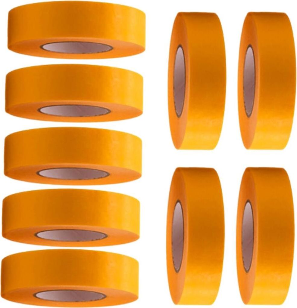 9 rotoli di nastro adesivo professionale oro 50 m x 24 mm - Immagine del prodotto 