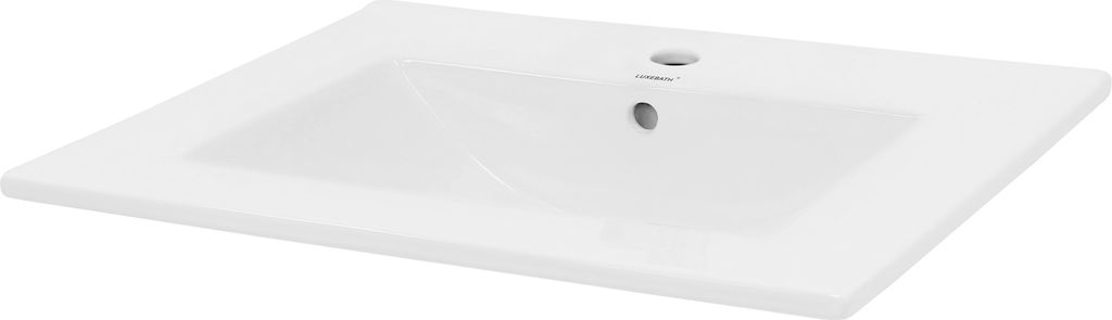 Umywalka LuxeBath Kwadratowa umywalka nablatowa, Zdjęcie produktu 