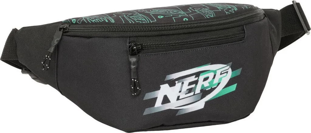 Sac banane Nerf Game Noir - Rangez vos fléchettes en toute sécurité