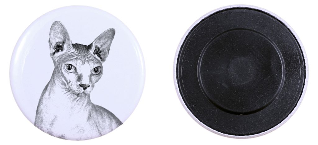 Sphynx - Sammlung von einzigartigen Magneten, eigenes Foto, Marke Art-Dog