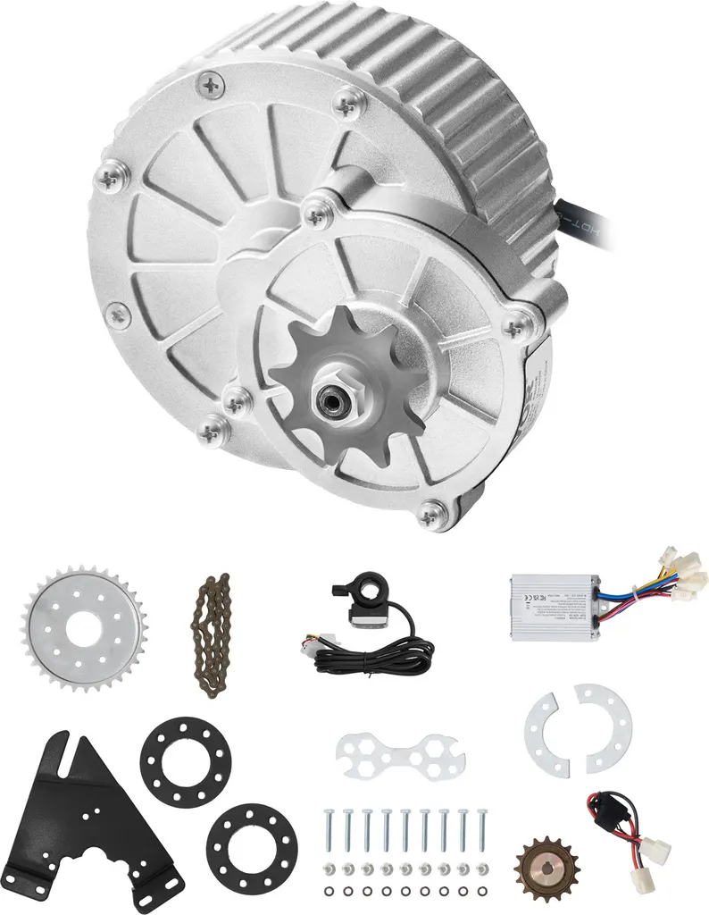 Moteur électrique CC 36V 450W pour réparer une trottinette en panne