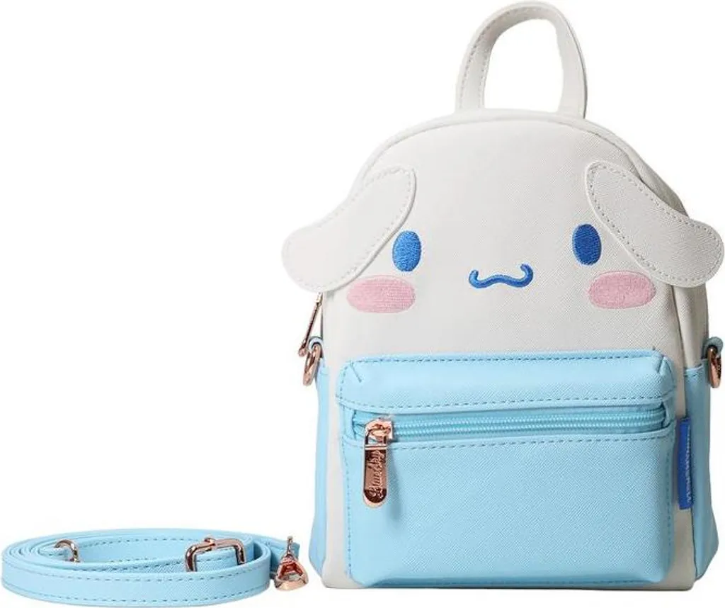 Mini sac à dos Cinnamoroll Hello Kitty multicolore avec zips renforcés - 8