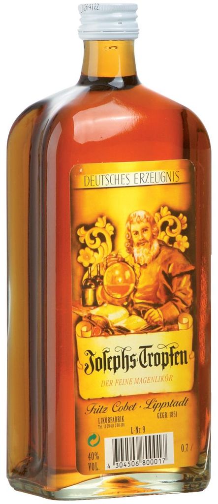 Josephstropfen liquore alle erbe il liquore fine amaro per Immagine del prodotto 