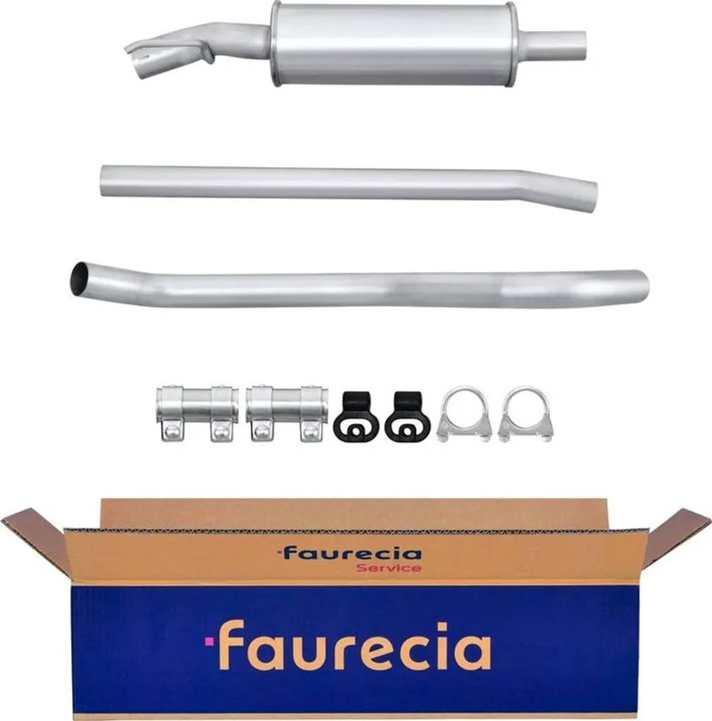 Silencieux avant OPEL CORSA Faurecia Expertise - Résistant et Silencieux