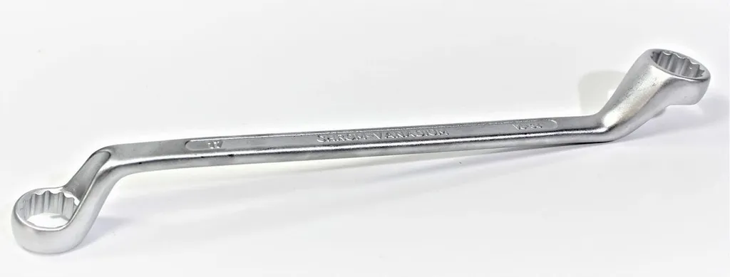 Chiave ad anello doppia SALTUS 17 + 19 mm sfalsata Chiave ad anello