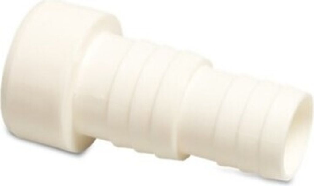 Well2wellness Raccordo A Tassello Per Tubo In PVC Con Filetto 1 1/2'' X 32-38 Mm, 2 Pezzi, Per Piscina E Pompa Di Calore, 16 Bar
