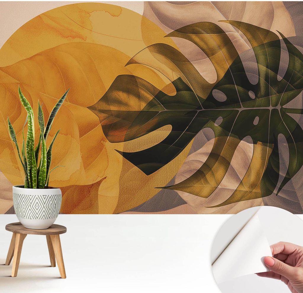 Fototapete selbstklebend - 208x146 cm - Tapete - Wandtapete - Wandbilder - Klebefolie - Dekofolie - Tapete Folie - Wand - Dekoration - Wohnzimmer -...