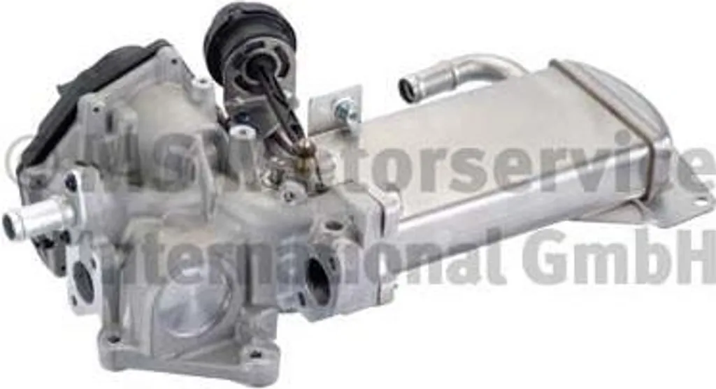 Refroidisseur gaz d'échappement en aluminium pour Audi A6 et Q5 VAG