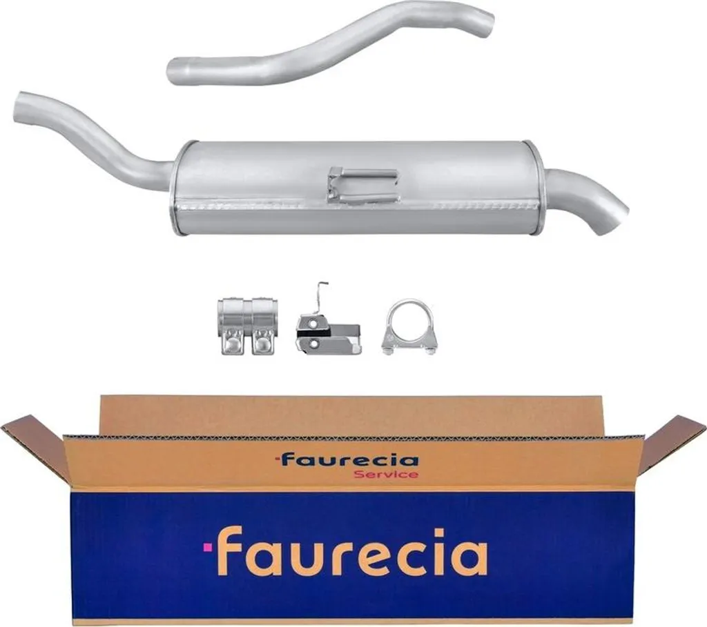 Kit Silencieux FAURECIA Easy2Fit anti-corrosion pour Renault Grand Scénic