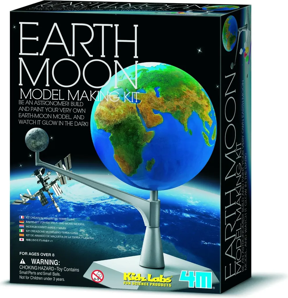 Éveillez la curiosité avec ce kit Terre-Lune pour petit astronome 4M