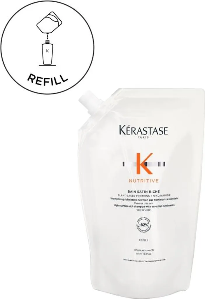 Shampooing Hydratant Kérastase Nutritive pour Cheveux Secs en 500ml